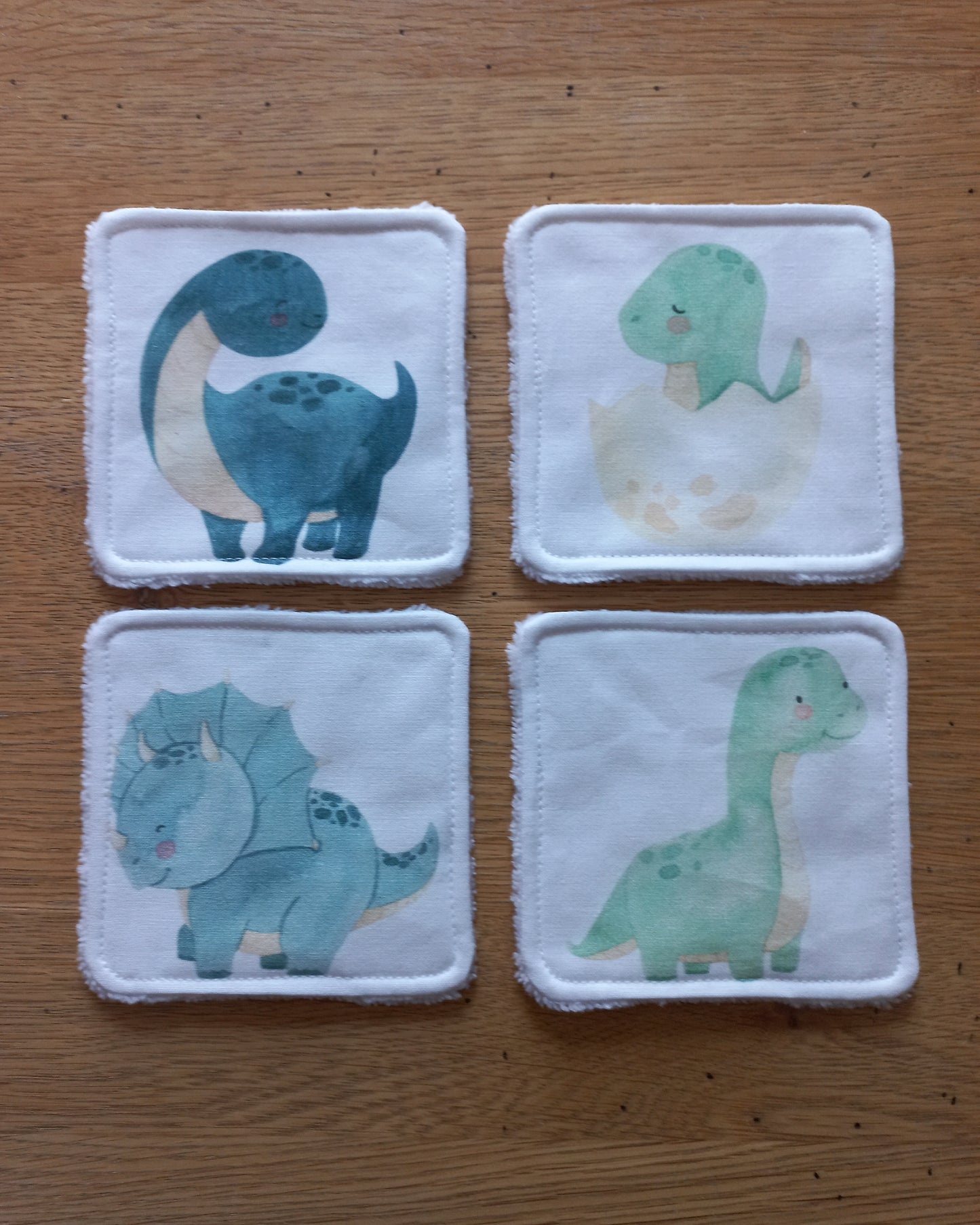 Lot de 4 lingettes
