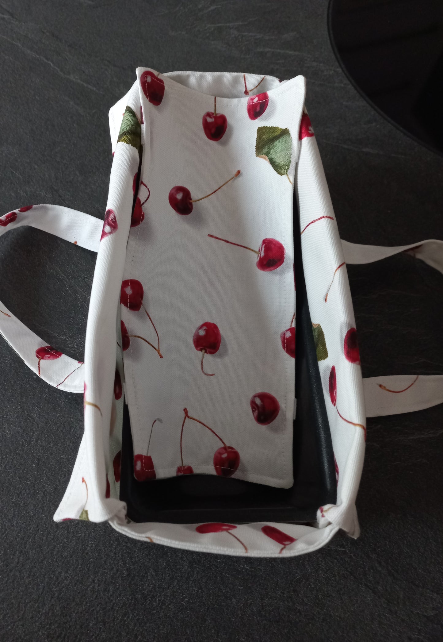 Sac à cake imprimé cerises