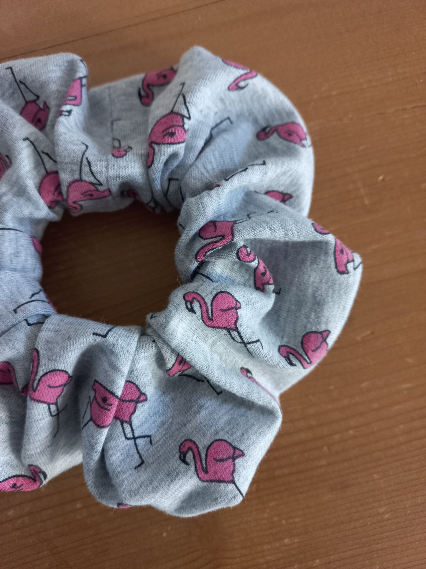 Chouchou jersey flamands roses