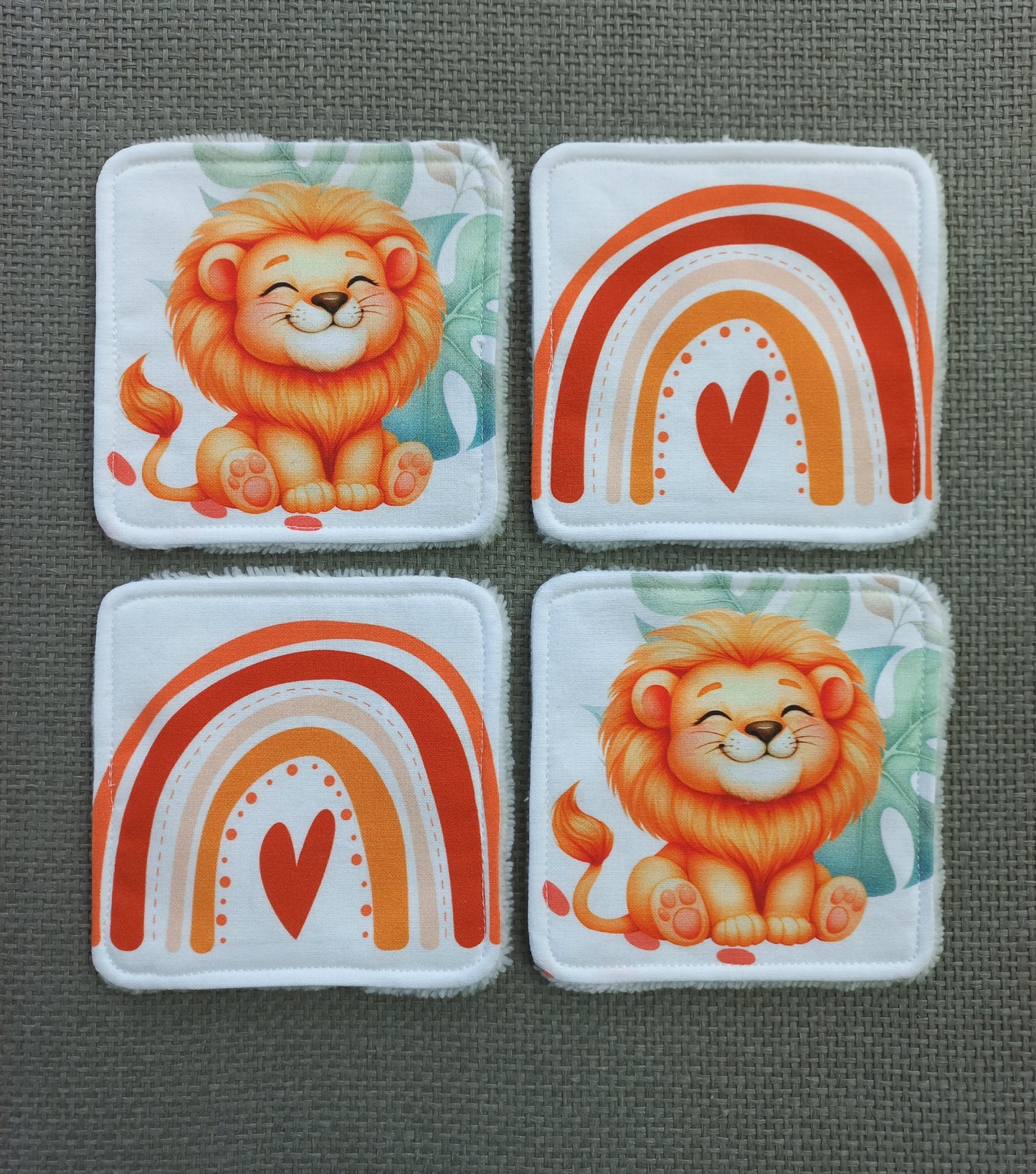 Lot de 4 lingettes