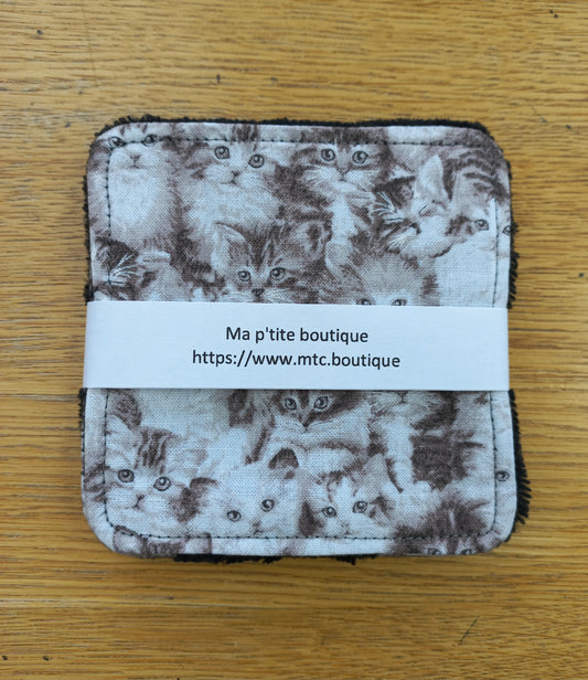 Lot de 4 lingettes