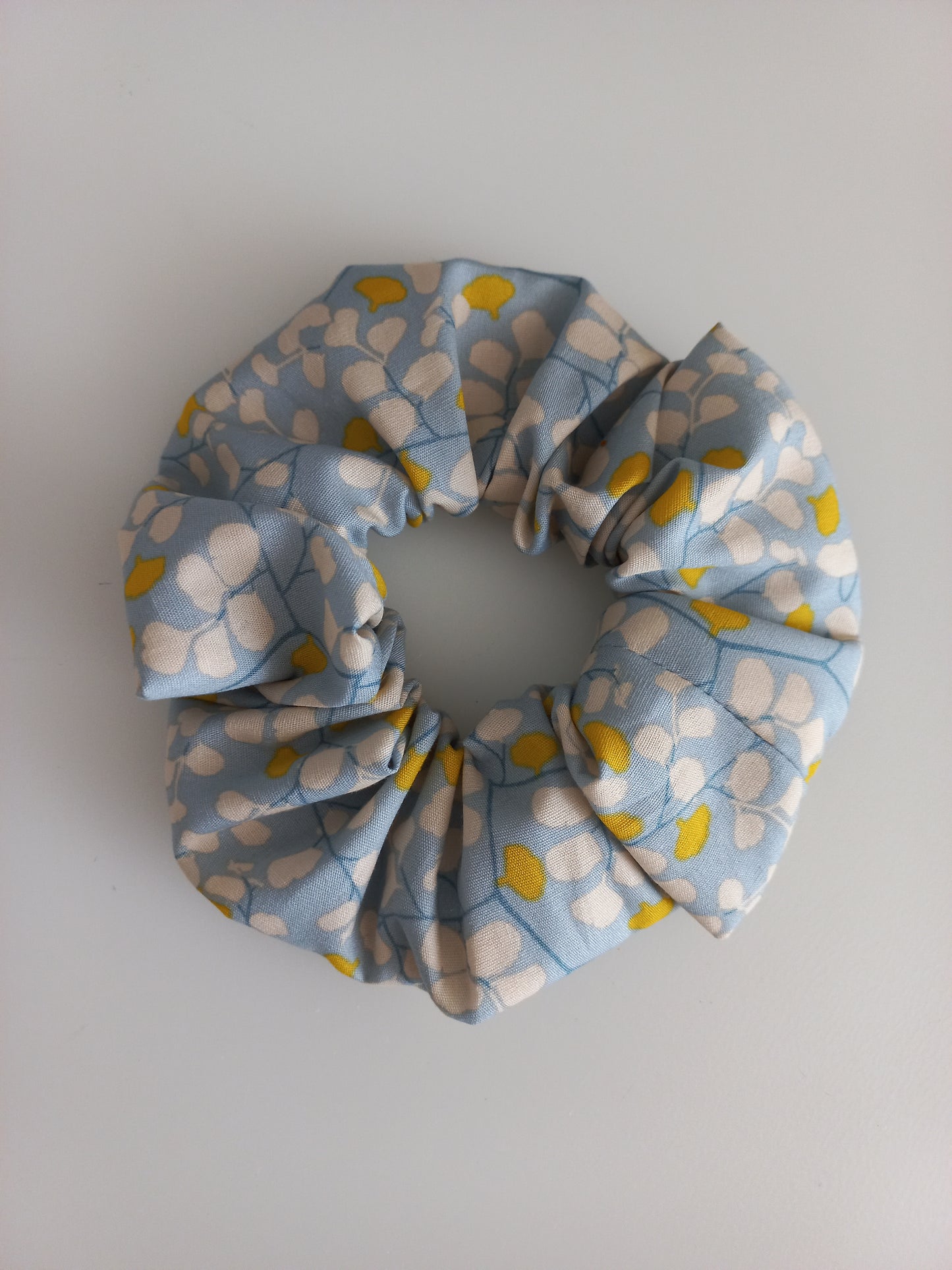 Chouchou fleurs ginkgo