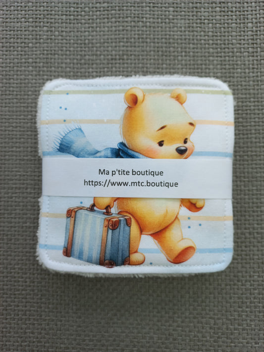 Lot de 4 lingettes