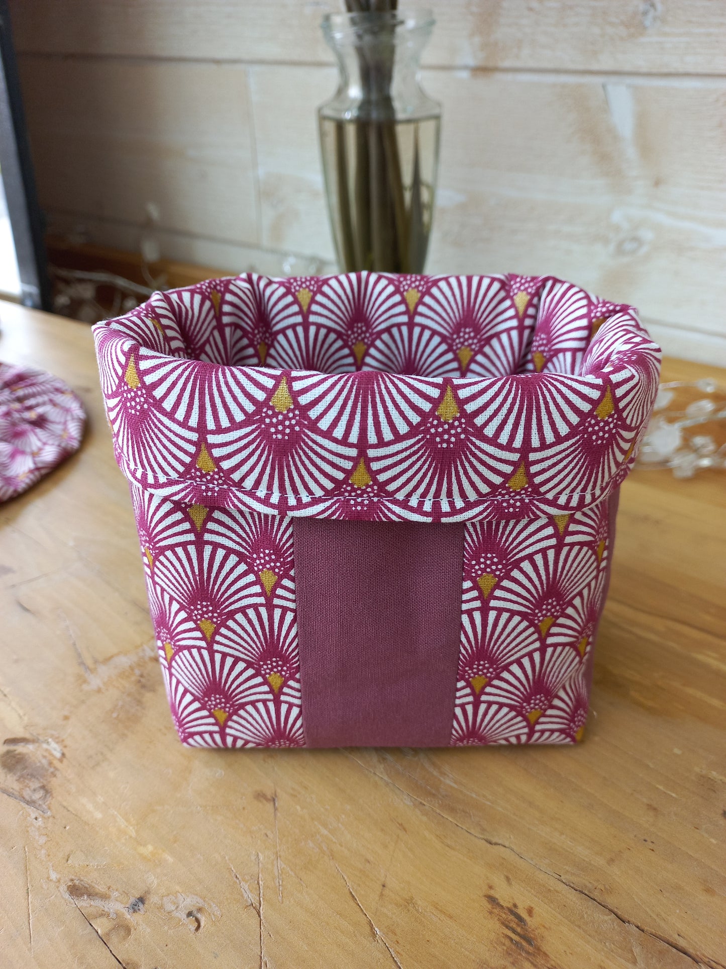 Couvercle alimentaire et panier assorti