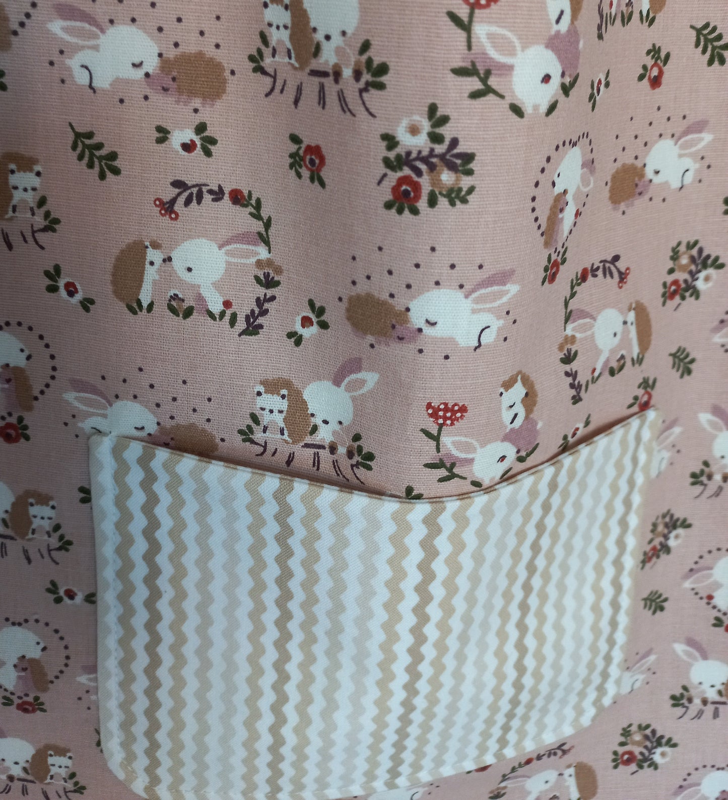 Bavoir à élastique fille