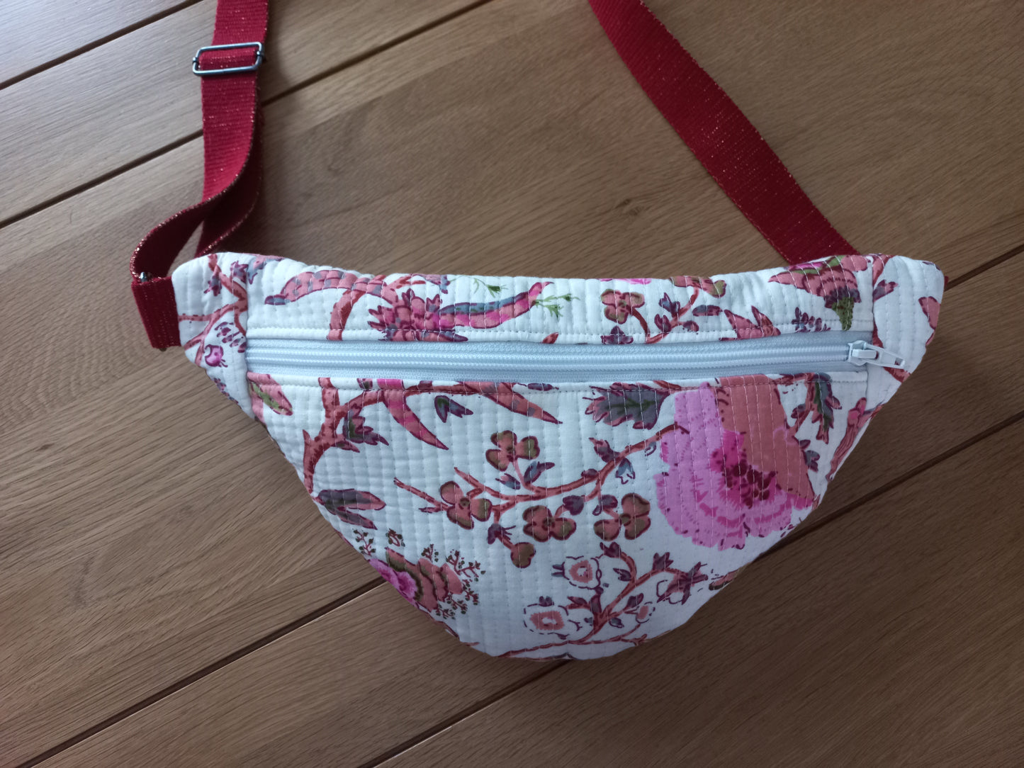 Sac banane tissu indien matelassé