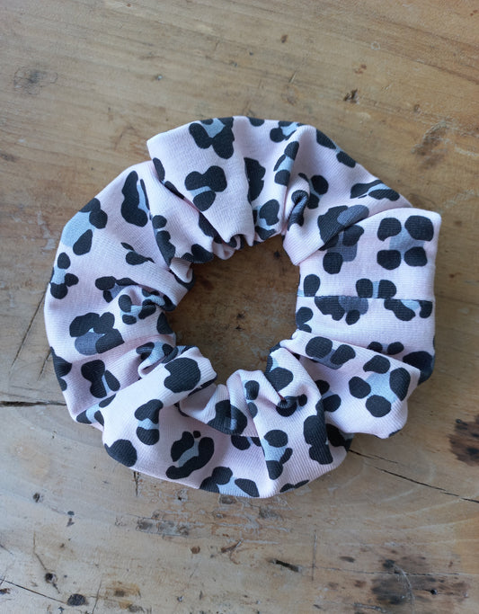 Chouchou jersey léopard