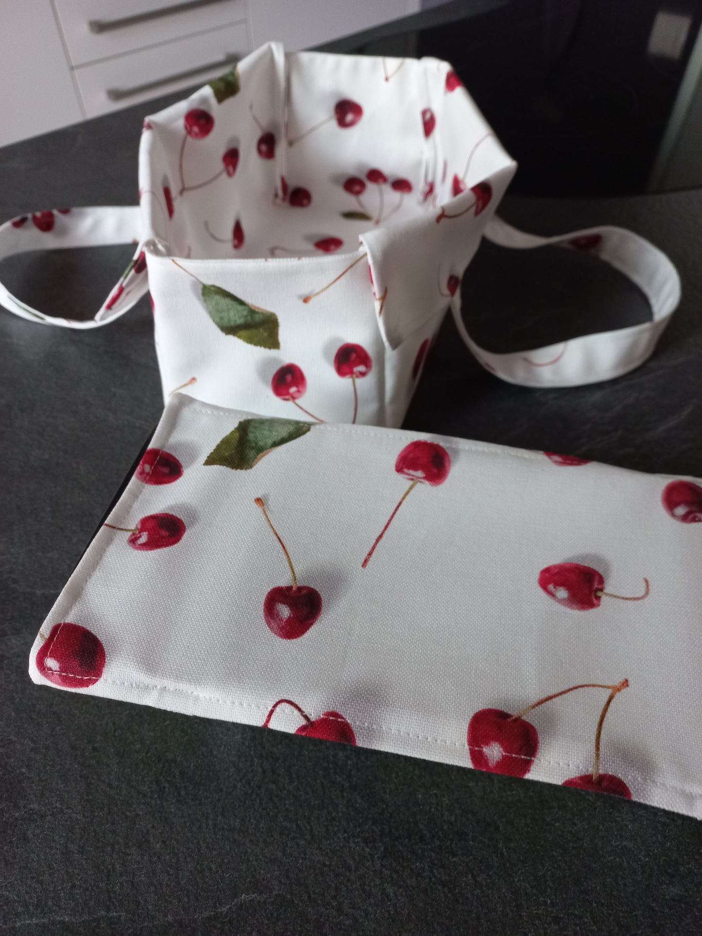 Sac à cake imprimé cerises