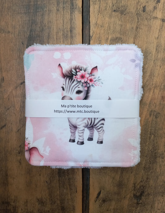 Lot de 4 lingettes grand format