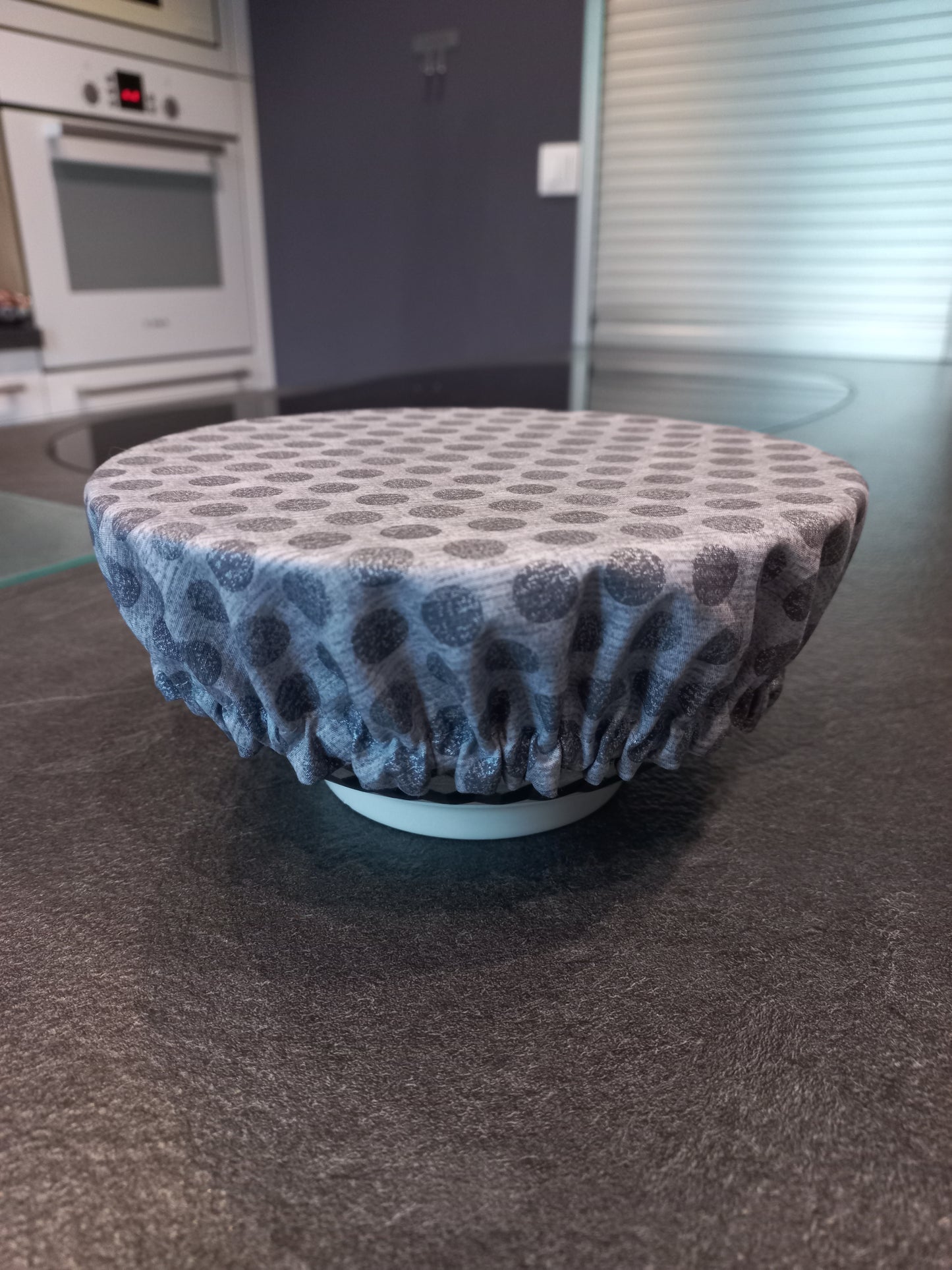 Couvercle pour récipients alimentaires gris