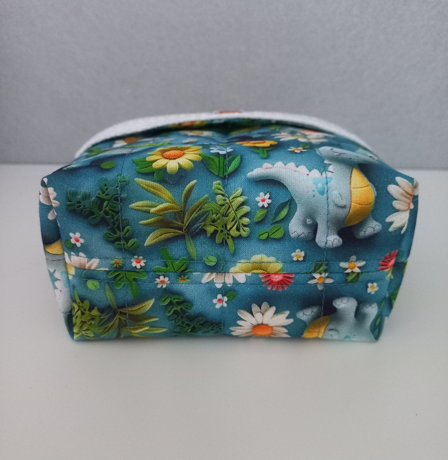 Panier + 8 lingettes dinosaures