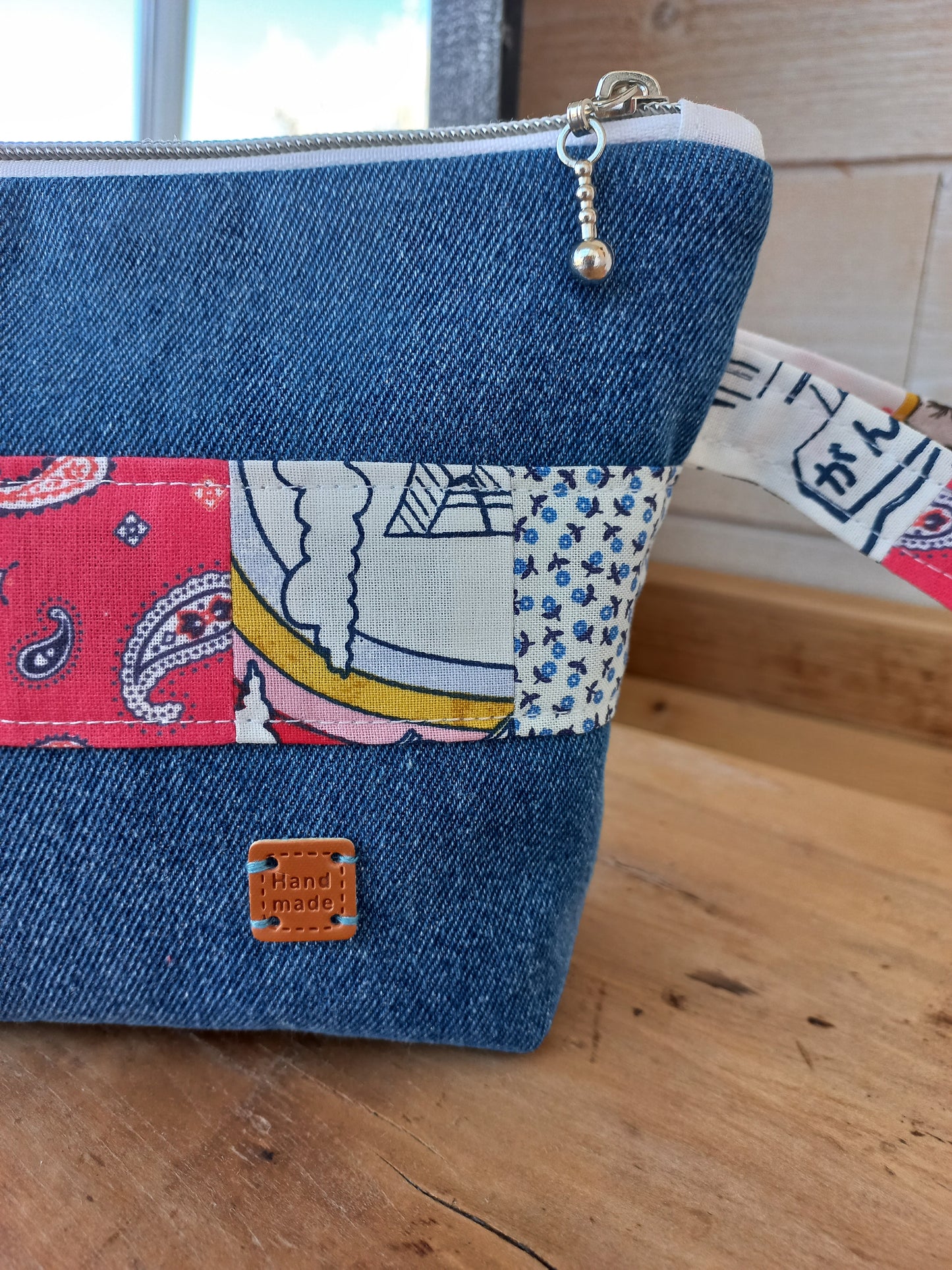 Trousse jean et tissu