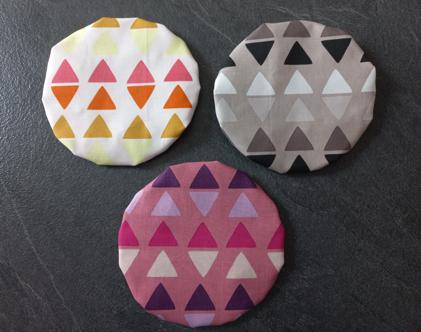 Lot de 3 couvercles alimentaires assortis