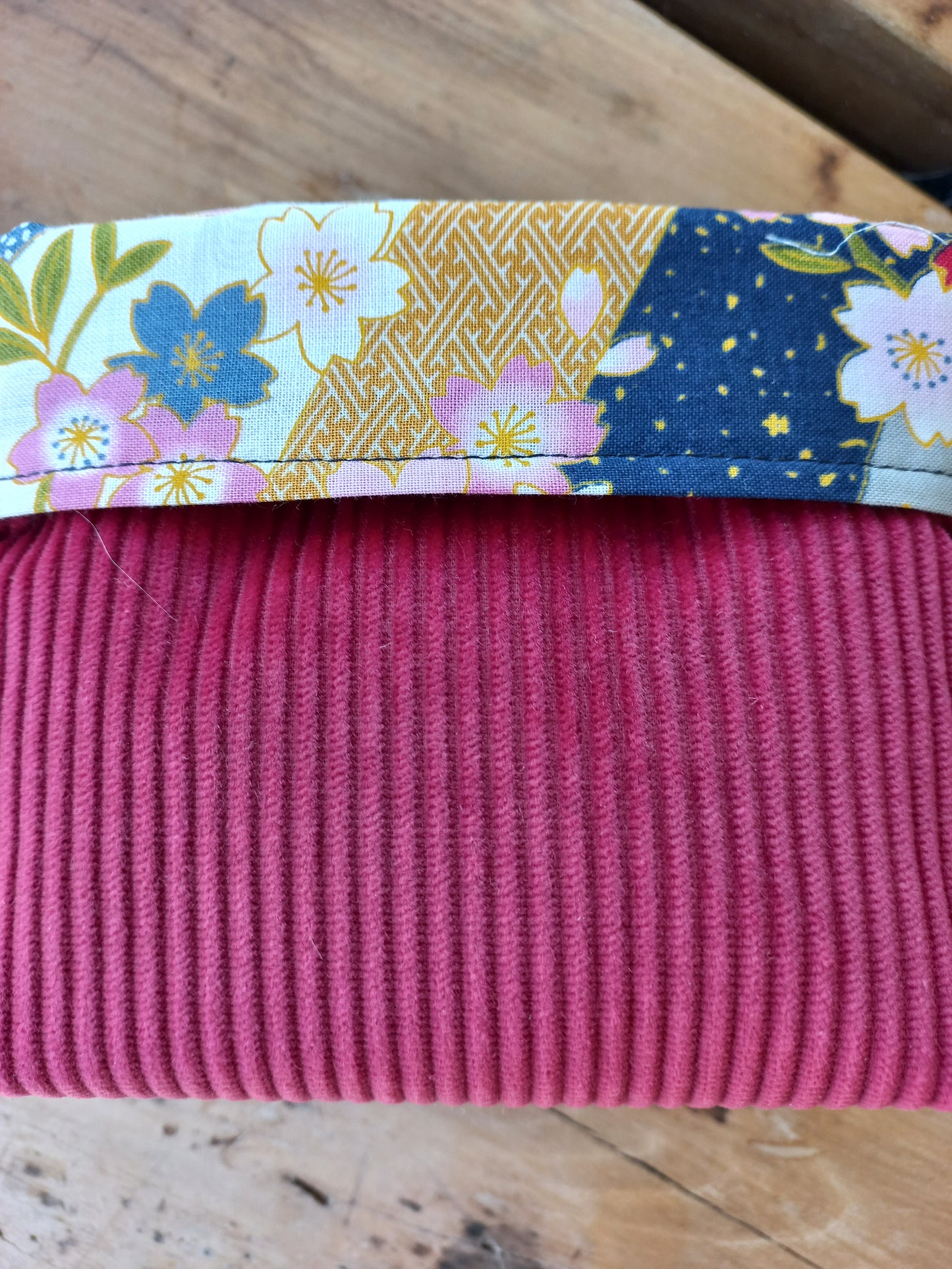 Panier multi-usages réversible tissu japonais
