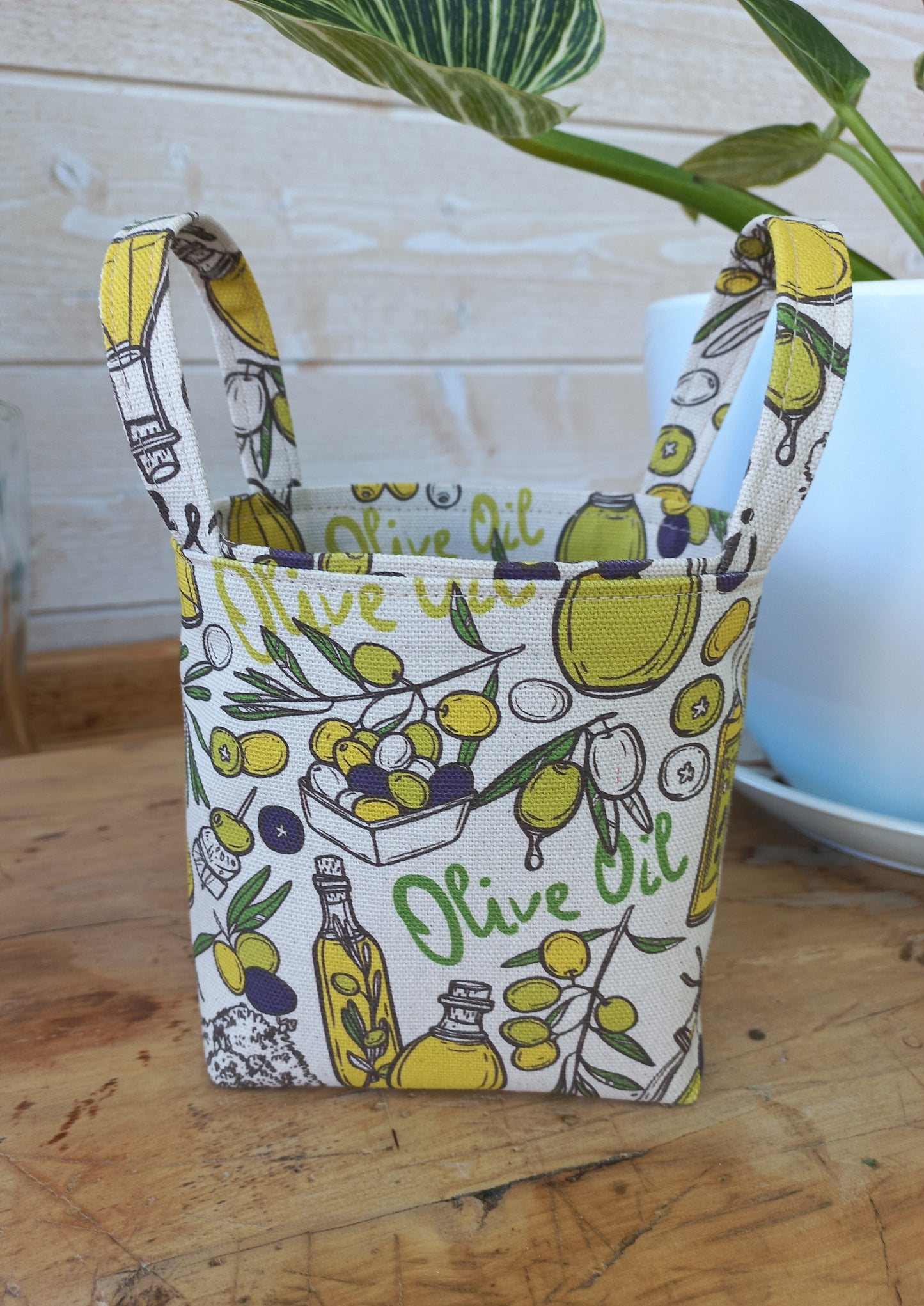 Panier multi-usages réversible olives