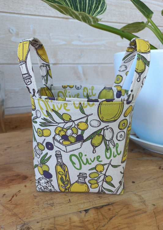 Panier multi-usages réversible olives