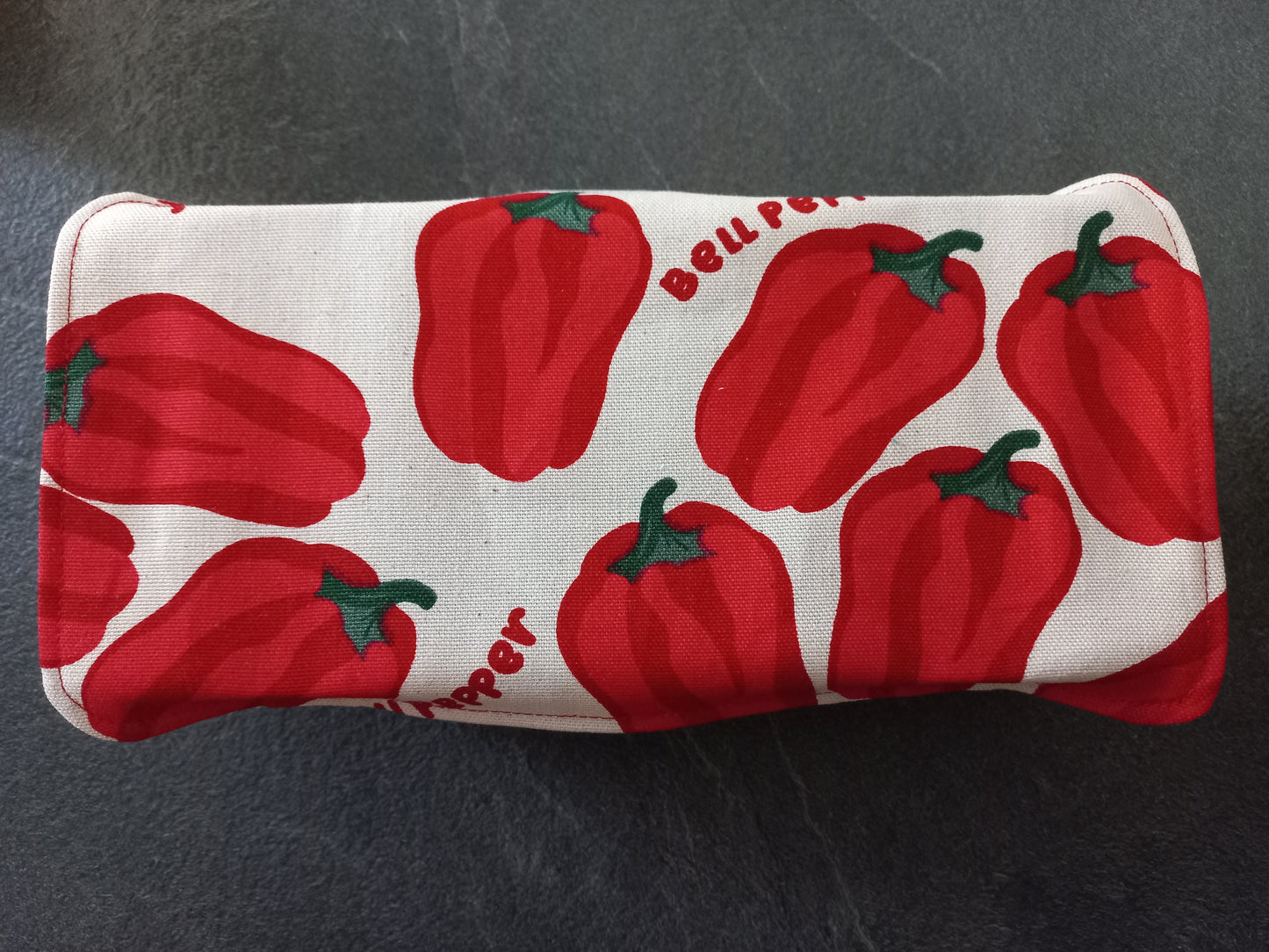Sac de transport pour cakes imprimé poivrons