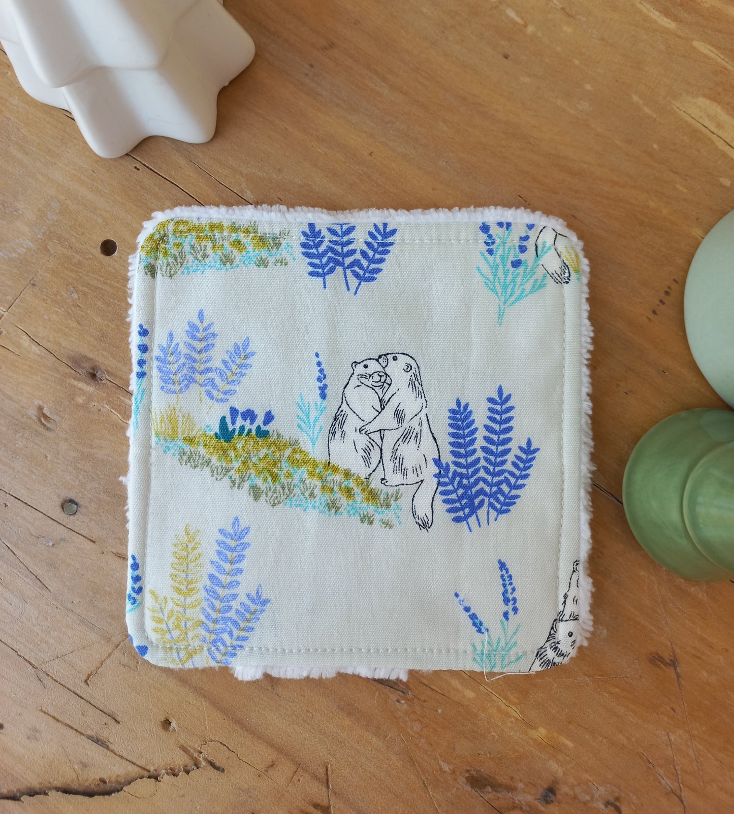 Lot de 4 lingettes marmottes