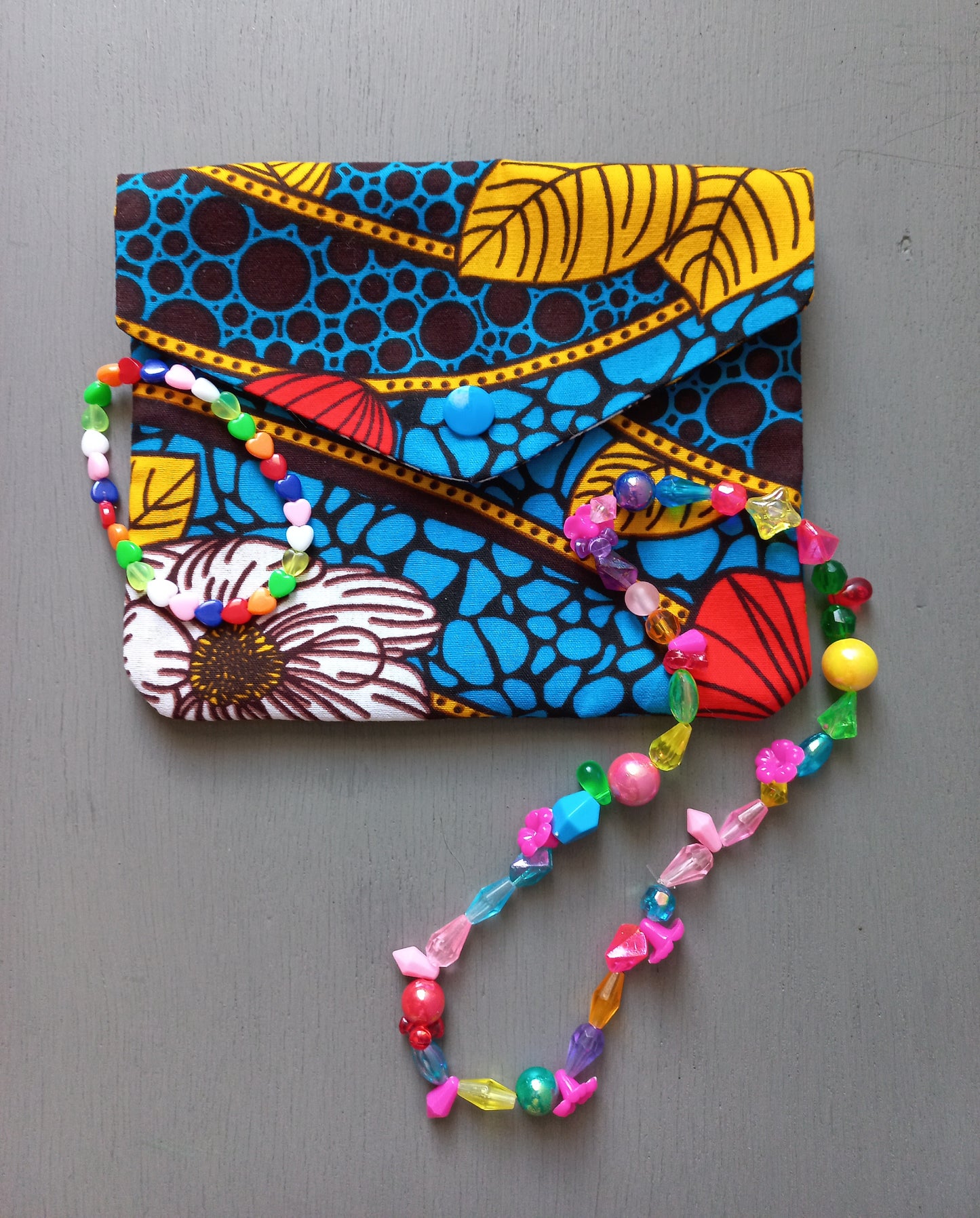 Pochette enveloppe wax