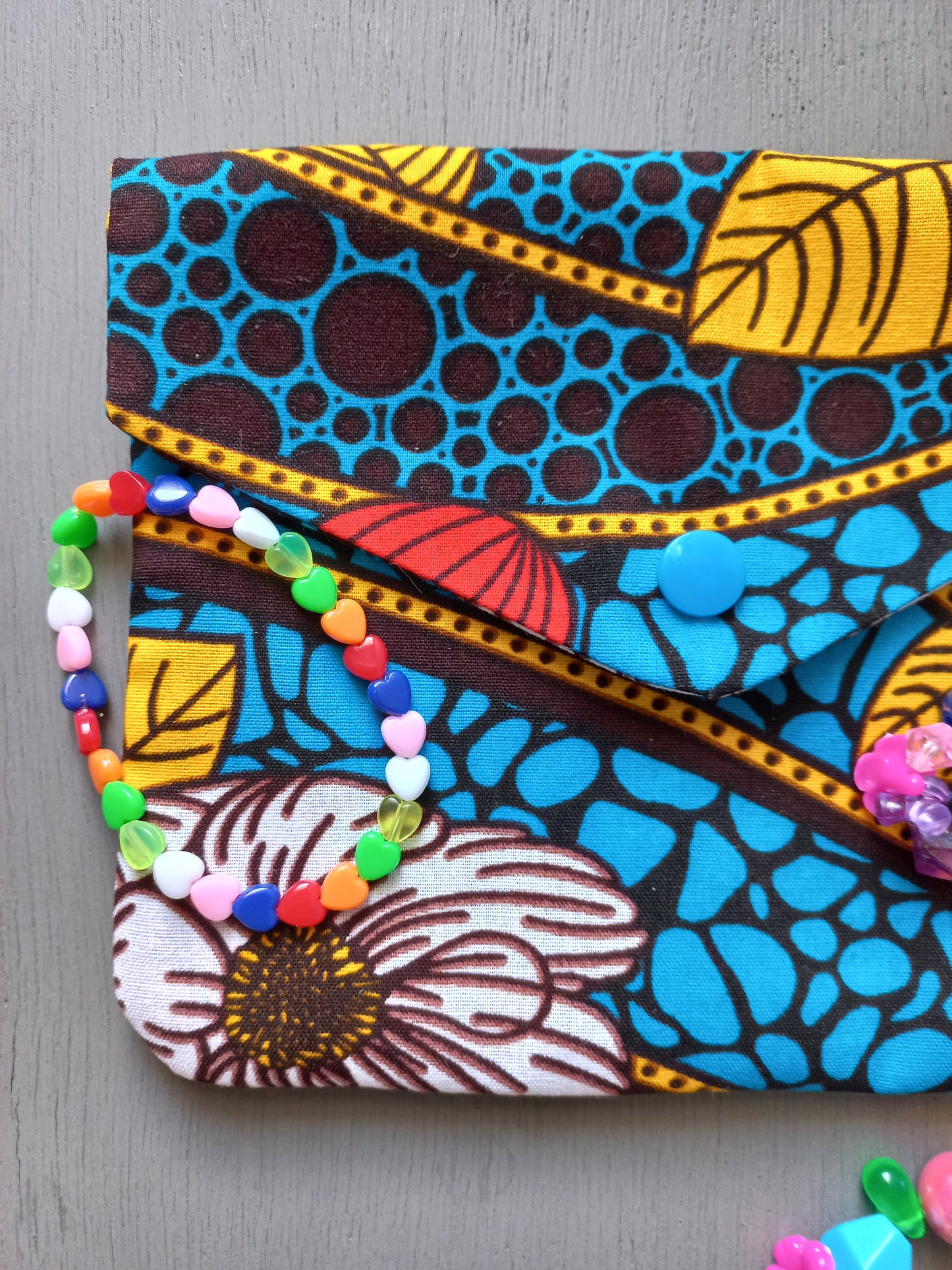 Pochette enveloppe wax