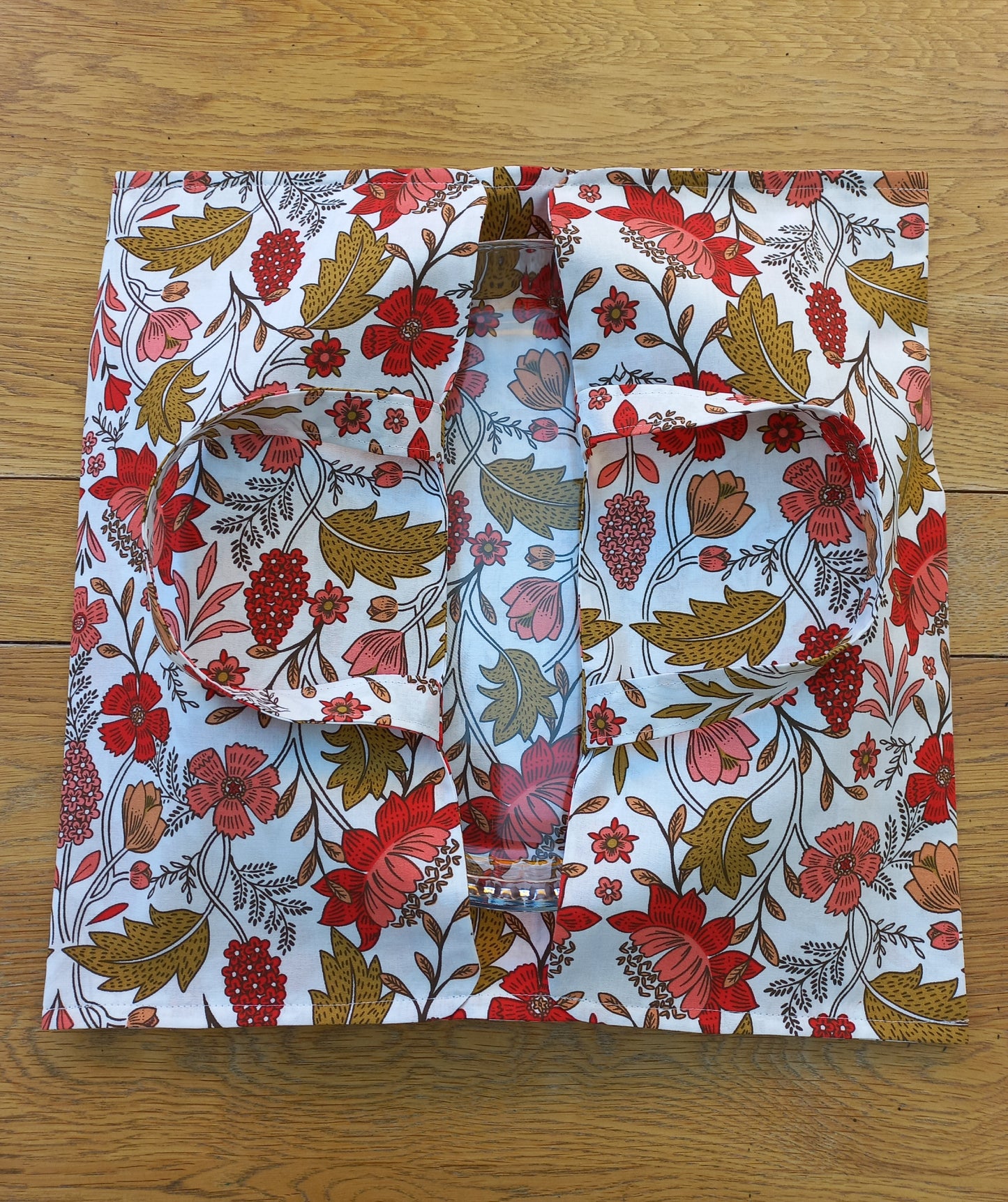 Sac à gâteaux, quiches et tartes motifs fleurs