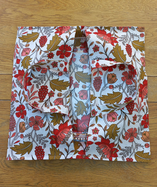 Sac à gâteaux, quiches et tartes motifs fleurs