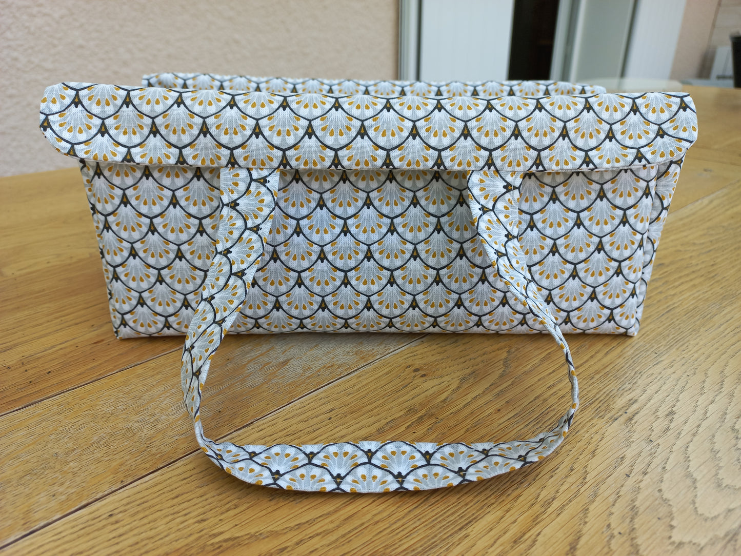 Sac à cakes motifs éventails