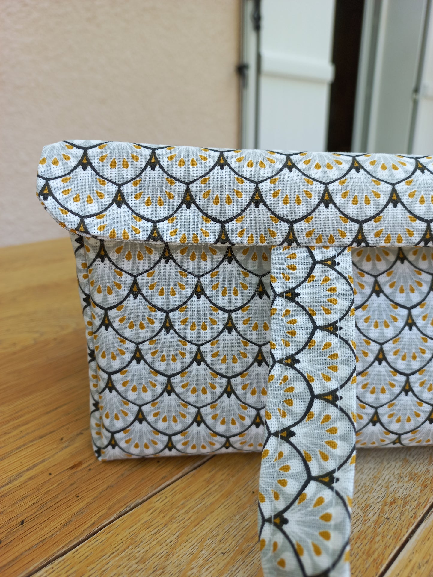 Sac à cakes motifs éventails