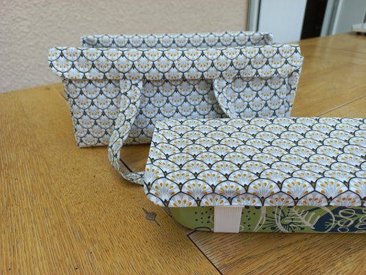 Sac à cakes motifs éventails