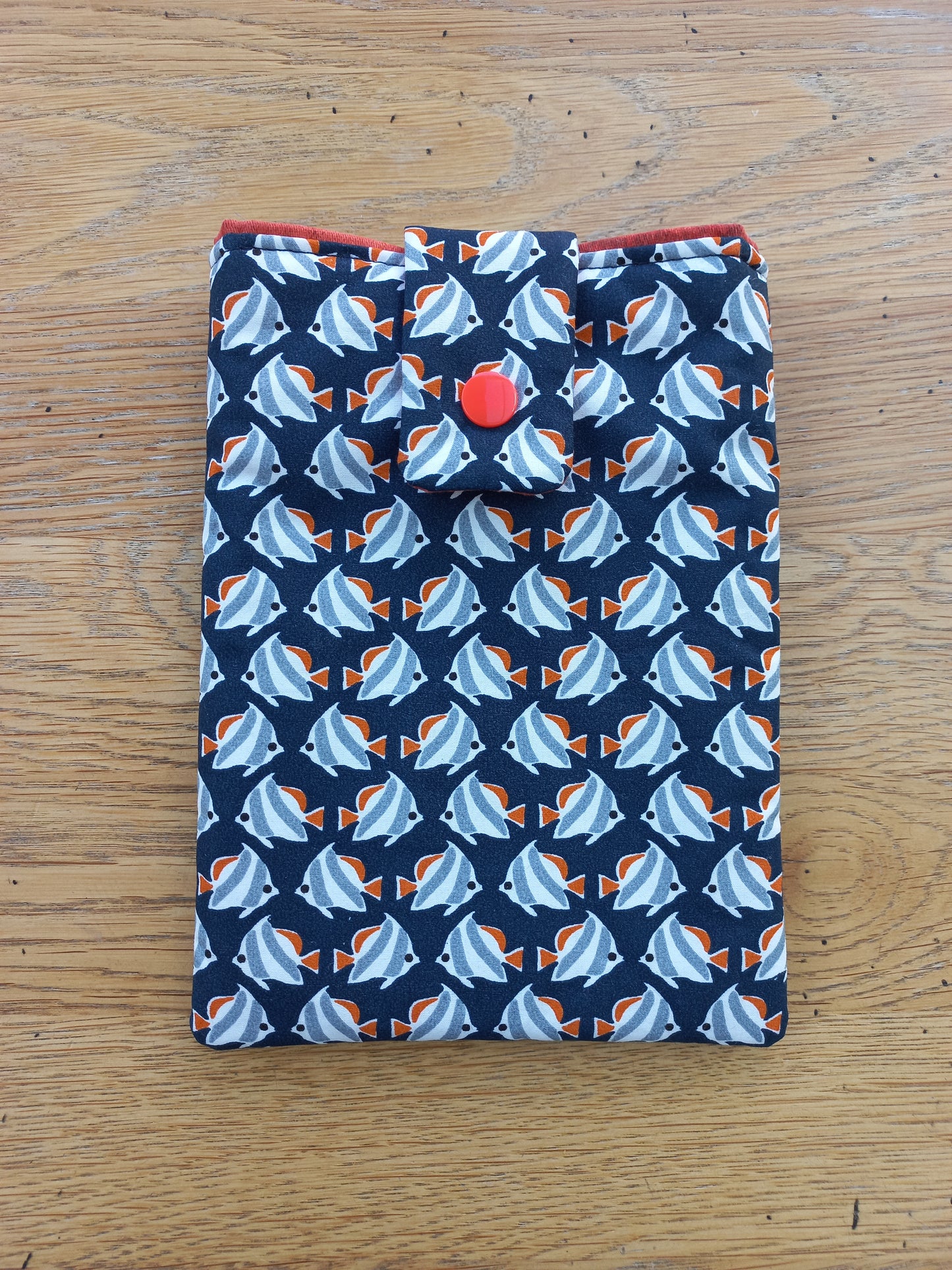 Housse pour liseuse 6 pouces Kobo, Kindle motifs poissons