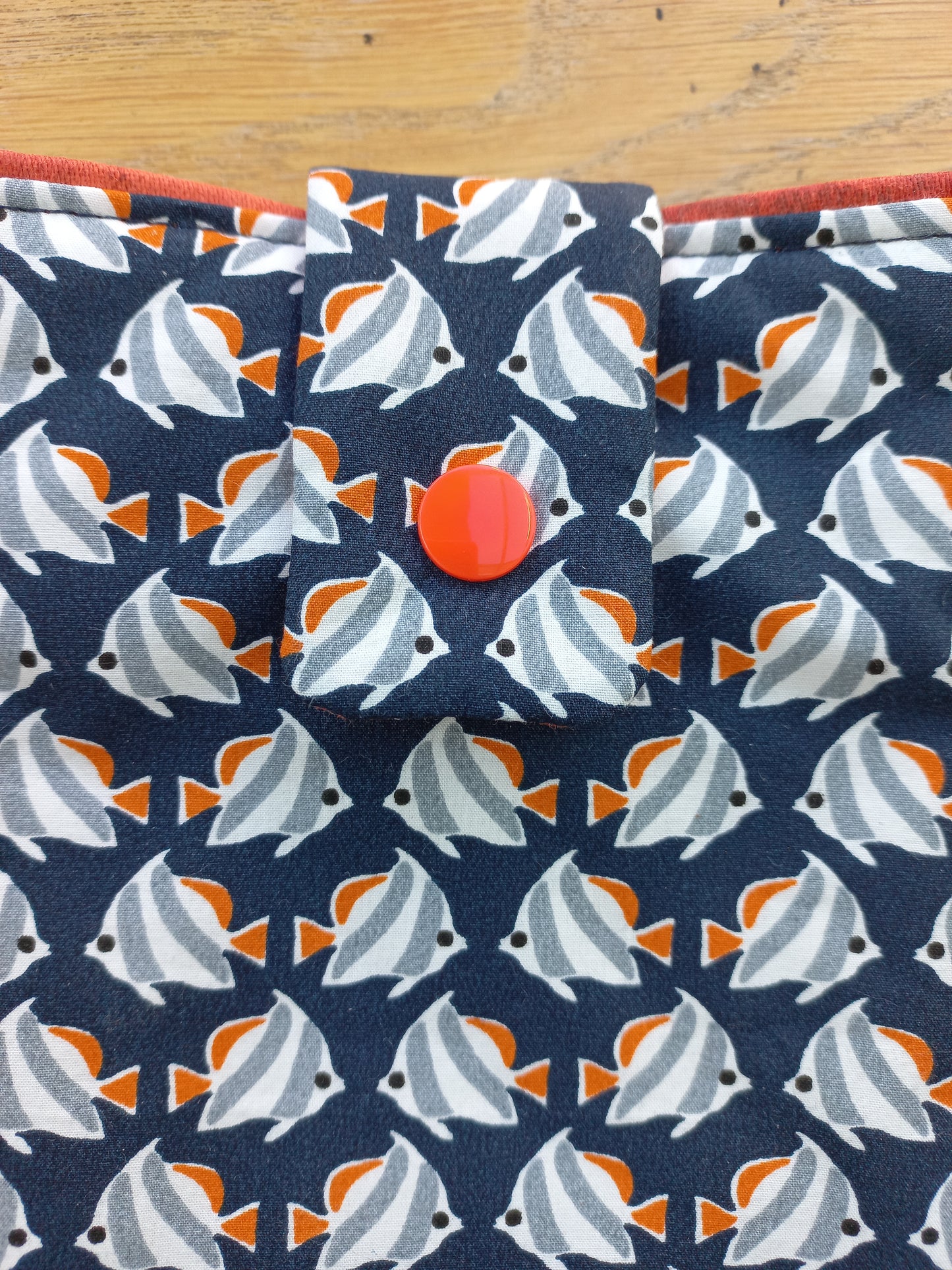 Housse pour liseuse 6 pouces Kobo, Kindle motifs poissons