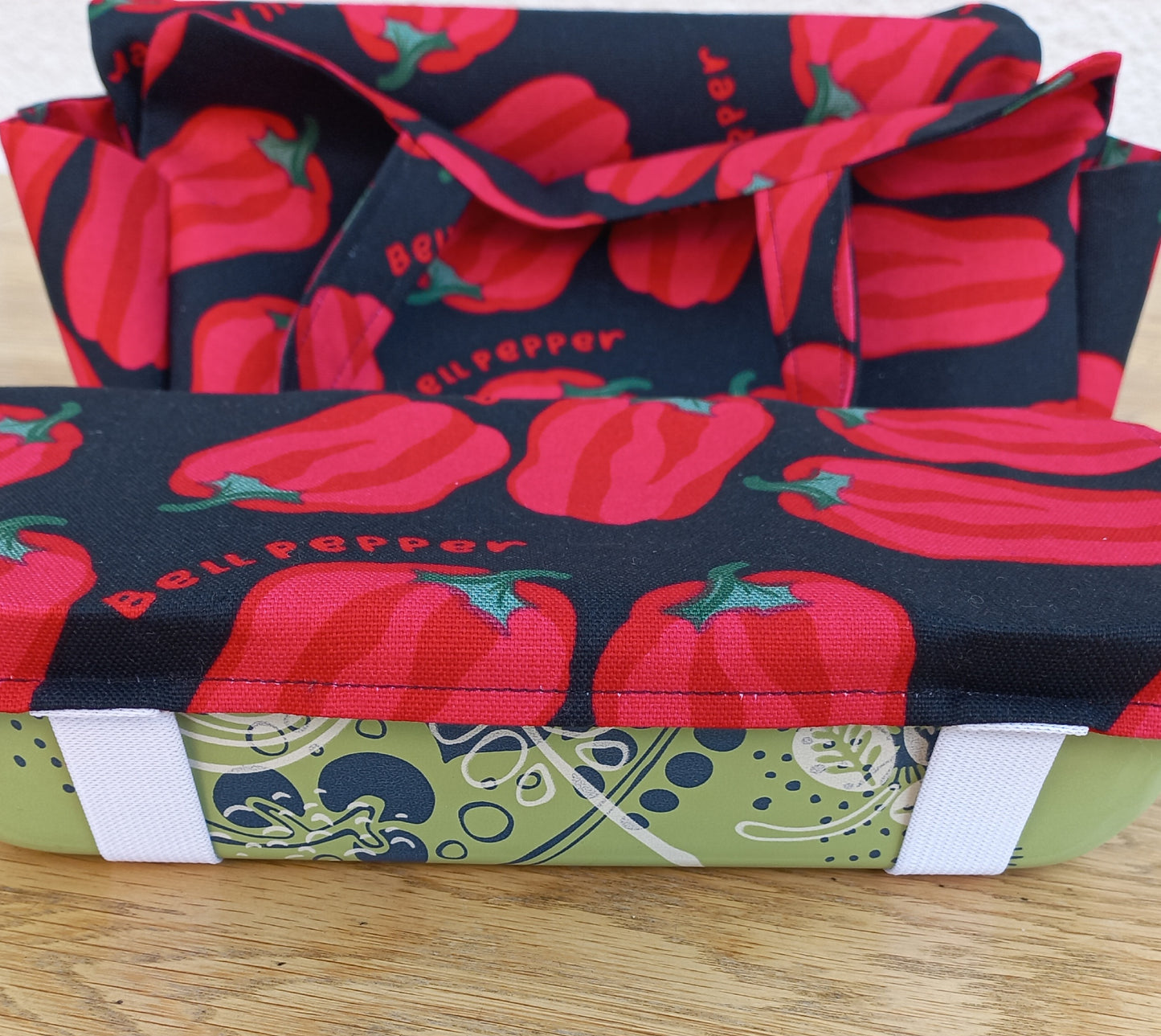 Sac à cakes motifs poivrons