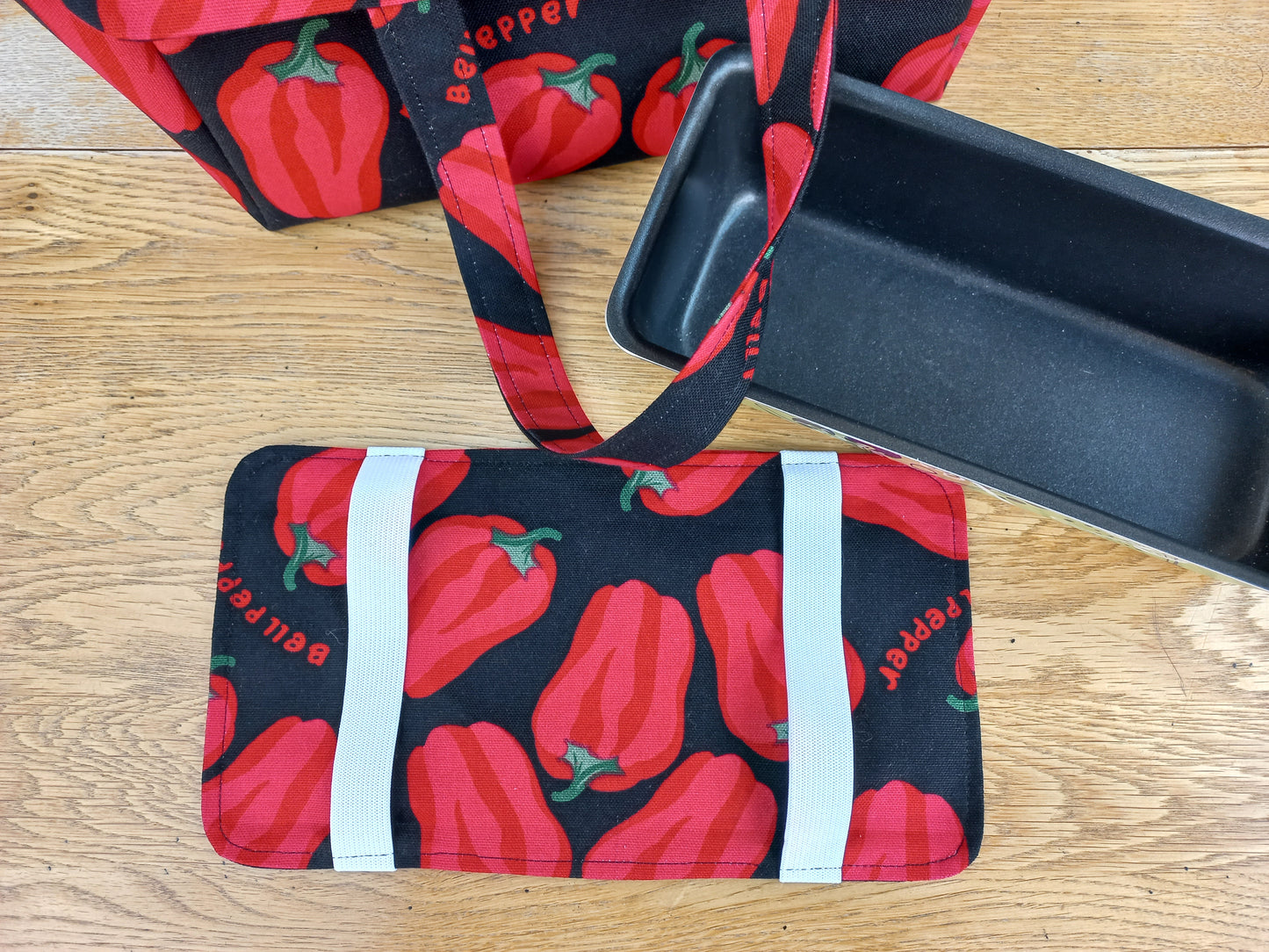 Sac à cakes motifs poivrons