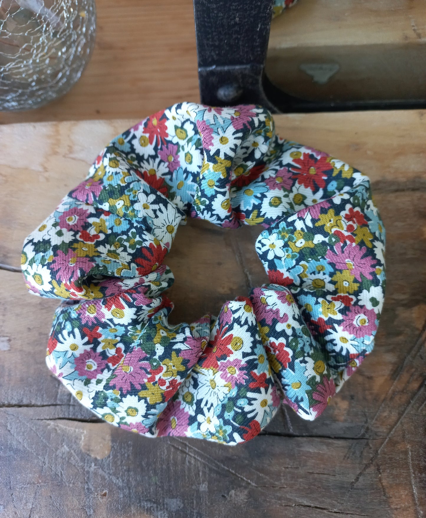 Chouchou fleurs liberty
