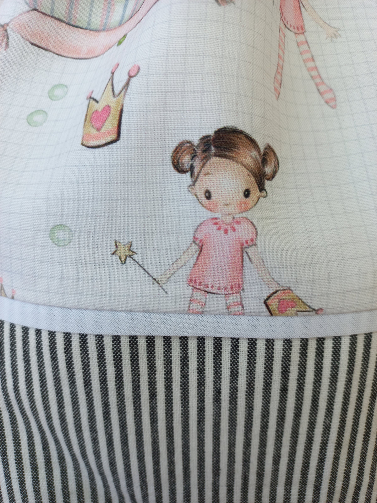 Sac à dos / Sac pochon bébé et fille princesses fées