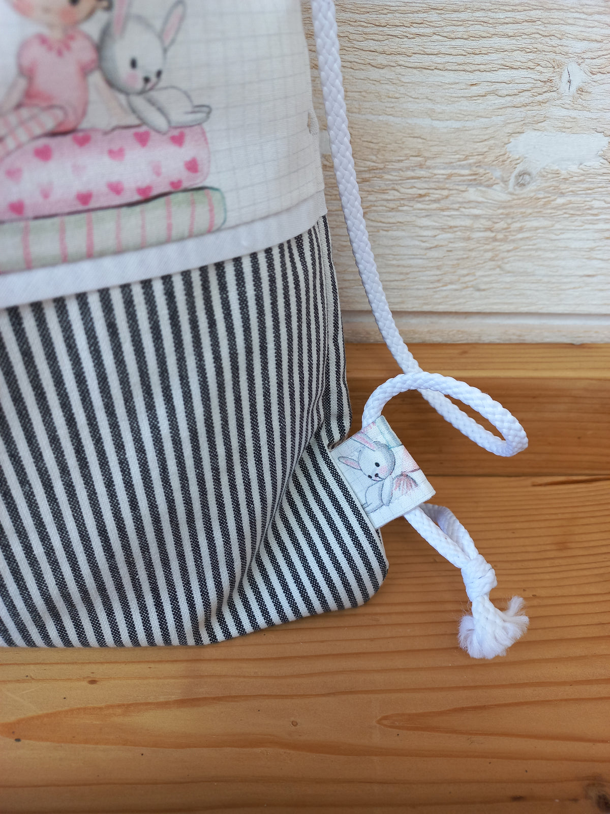 Sac à dos / Sac pochon bébé et fille princesses fées